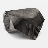 ROSE, Schwarz-Weiß-Foto Krawatte (Gerollt)