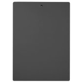 Rose Schwarz/Weiß Streifen - Zwischenablage Klemmbrett (Rückseite)