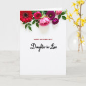Rose Schwiegertochter Tag Karte (Gelbe Blume)