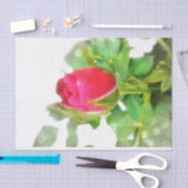 Rose Seidenpapier (Handwerk)