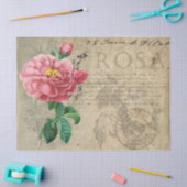 Rose Seidenpapier (Basteln)