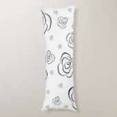 Rose Seitenschläferkissen (Vorderseite Vertikal)