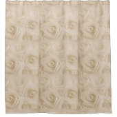 Rose Sepia Duschvorhang (Vorderseite)