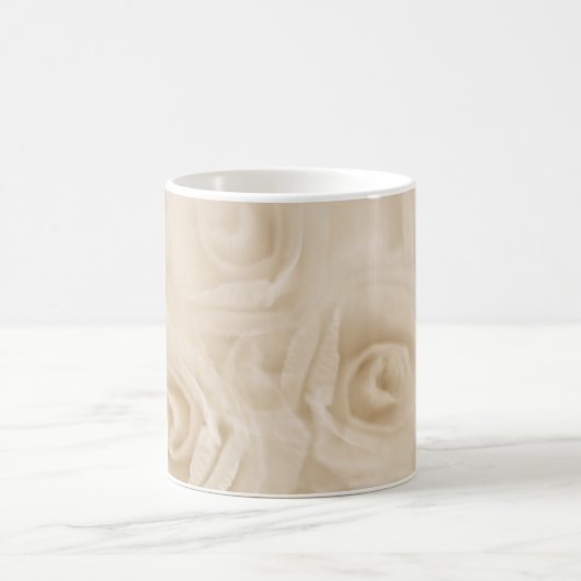 Rose Sepia Kaffeetasse (Mittel)