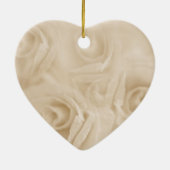 Rose Sepia Keramik Ornament (Hinten)