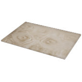 Rose Sepia Schneidebrett (Ecke)