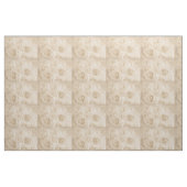Rose Sepia Stoff (Fat Quarter (45,7 x 55,9 cm))