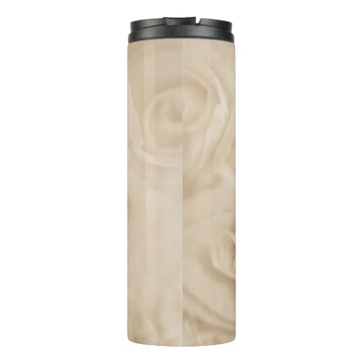 Rose Sepia Thermosbecher (Rückseite)