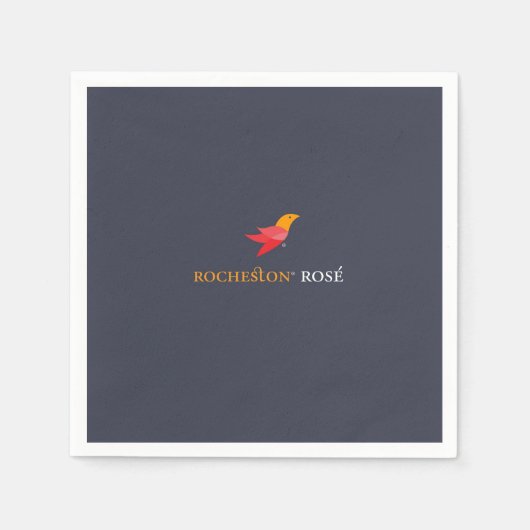 Rose Serviette (Vorderseite)