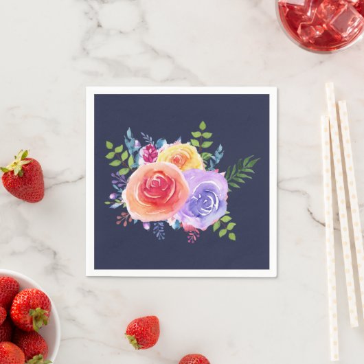 Rose Serviette (Beispiel)