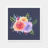 Rose Serviette (Vorderseite)