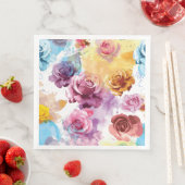 Rose Serviette (Beispiel)