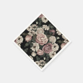 Rose Serviette (Ecke)