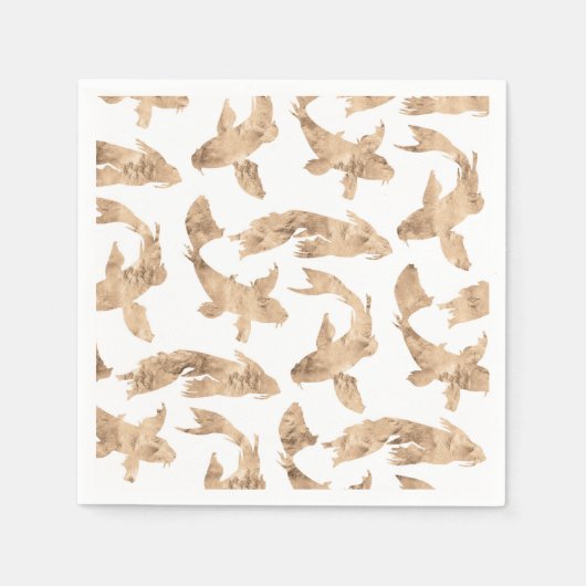 Rose Serviette (Vorderseite)