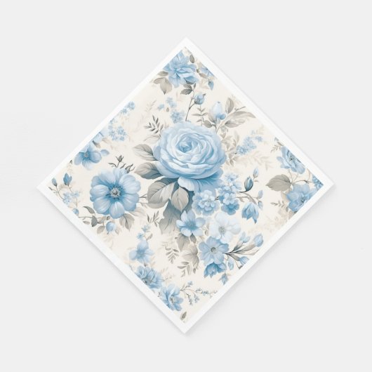 Rose Serviette (Ecke)