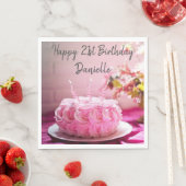 Rose Serviette (Beispiel)