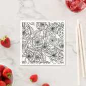 Rose Serviette (Beispiel)