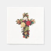 Rose Serviette (Vorderseite)