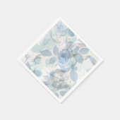 Rose Serviette (Ecke)