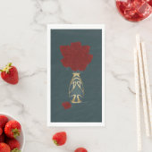 Rose Serviette (Beispiel)