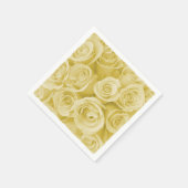 Rose Serviette (Ecke)