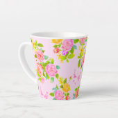 Rose Shabby Vintag Pink Milchtasse (Linke Ecke)