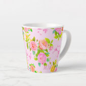 Rose Shabby Vintag Pink Milchtasse (Rechte Ecke)