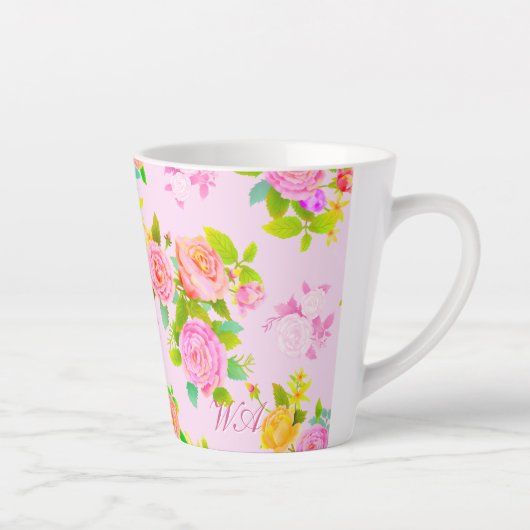 Rose Shabby Vintag Pink Milchtasse (Rechts)