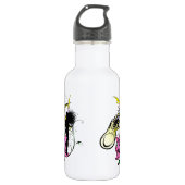 Rose Shadow Fairy Edelstahlflasche (Vorderseite)