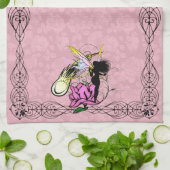 Rose Shadow Fairy Handtuch (Gefaltet)