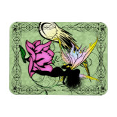 Rose Shadow Fairy Magnet (Horizontal)