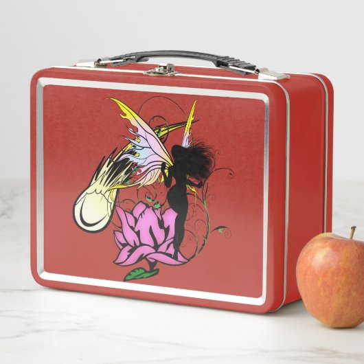Rose Shadow Fairy Metall Lunch Box (Beispiel)