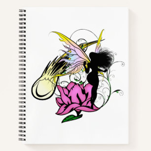 Rose Shadow Fairy Notizbuch