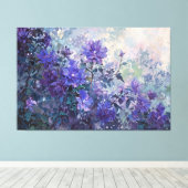 *~* Rose Sharon art TV2 Stretched Canvas Print Leinwanddruck (Insitu (Holzboden))