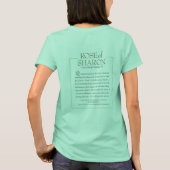 Rose Sharon (Cistus ladanifer) Ringer-T-Shirt T-Shirt (Rückseite)