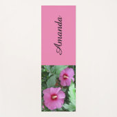 Rose Sharon Floral Fotografy Name Yogamatte (Vorderseite)