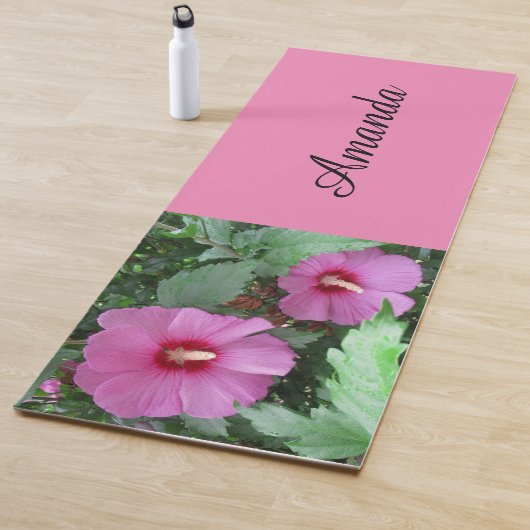 Rose Sharon Floral Fotografy Name Yogamatte (Beispiel)