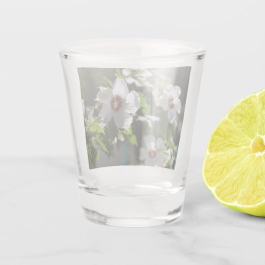 Rose Sharon Schnapsglas (Rückseite)