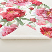 Rose Sherpa Blanket Sherpadecke (3/4)