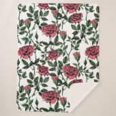 Rose Sherpadecke (Vorderseite)