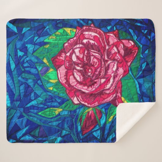 Rose Sherpadecke (Vorderseite (Horizontal))