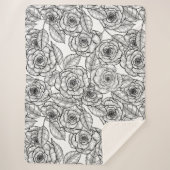 Rose Sherpadecke (Vorderseite)