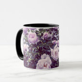 Rose Shrub Fotografie Tasse (Vorderseite Links)