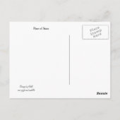 Rose Siam Postkarte (Rückseite)