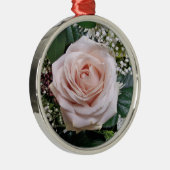 ROSE SILBERNES ORNAMENT (Rechts)