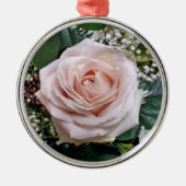 ROSE SILBERNES ORNAMENT (Vorne)