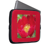 Rose sind ein roter Laptop-Sieb Laptopschutzhülle (Vorne Rechts)