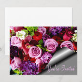 Rose sind für immer._ einladung (Vorne/Hinten)