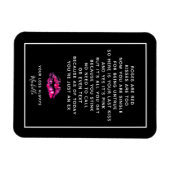 Rose sind Red Boyfriend Break up Gedicht Personali Magnet (Horizontal)