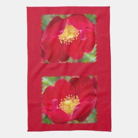 Rose sind Red Kitetücher Küchentuch (Vertikal)